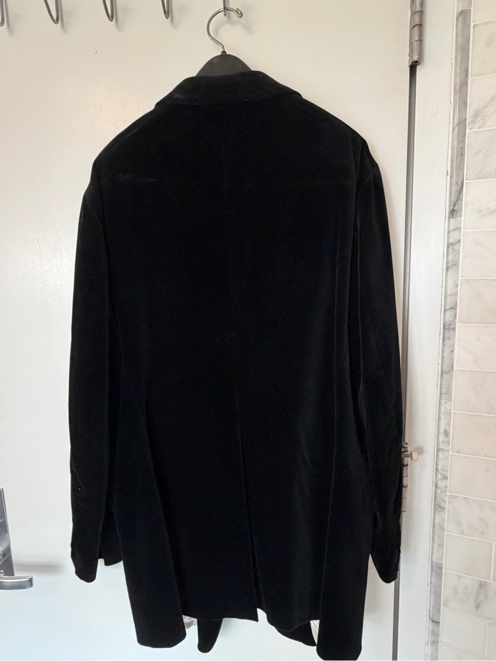 Vivienne Westwood Black Velvet Sport Coat with Gold Buttons - Picture 7 of 16